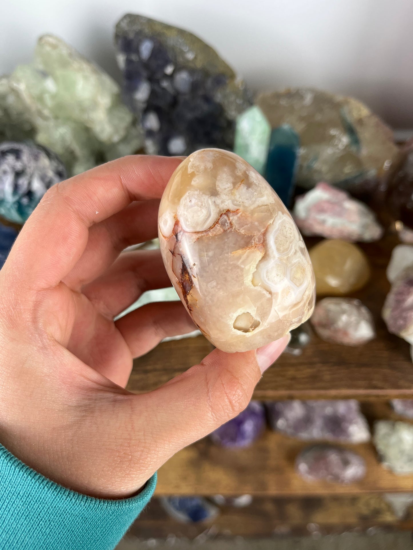 Flower Agate Freeform