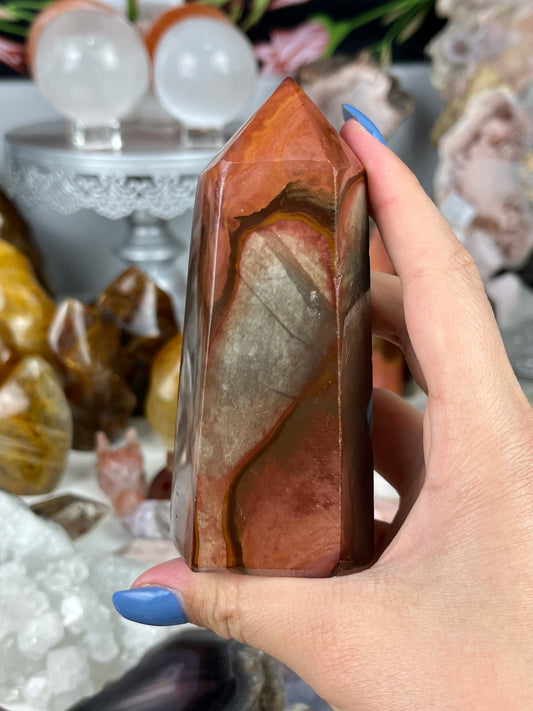 Polychrome Jasper Tower