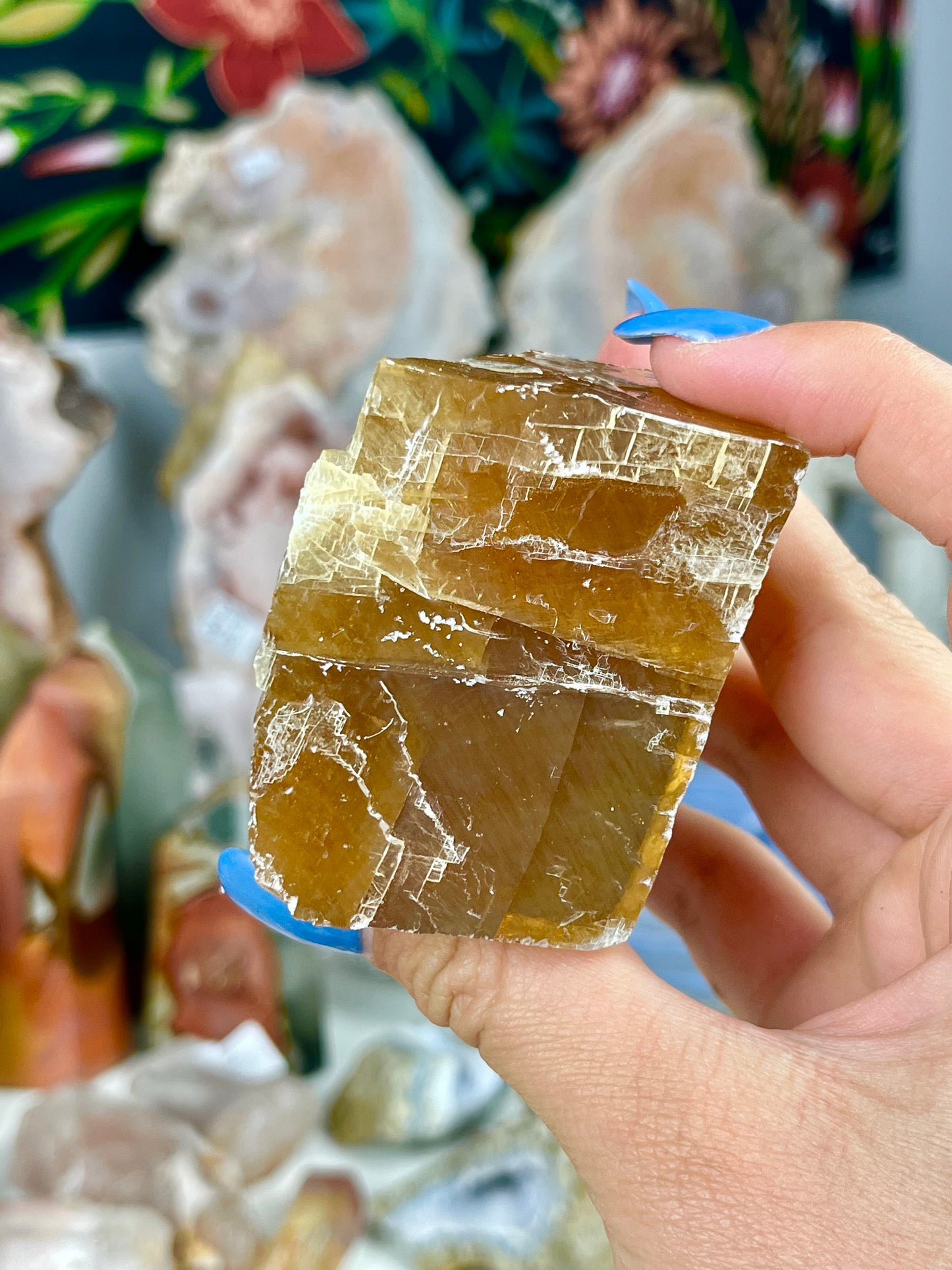 Raw Honey Calcite