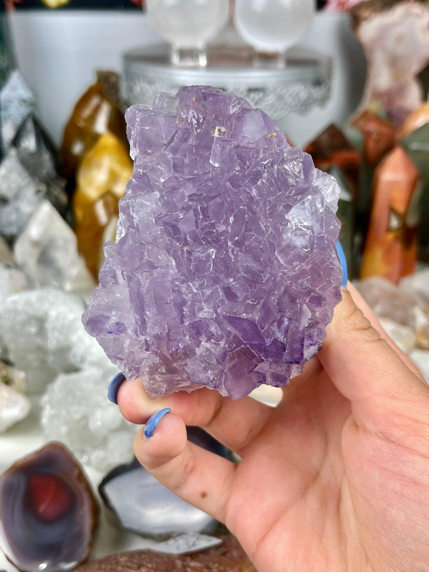 Raw Purple Fluorite