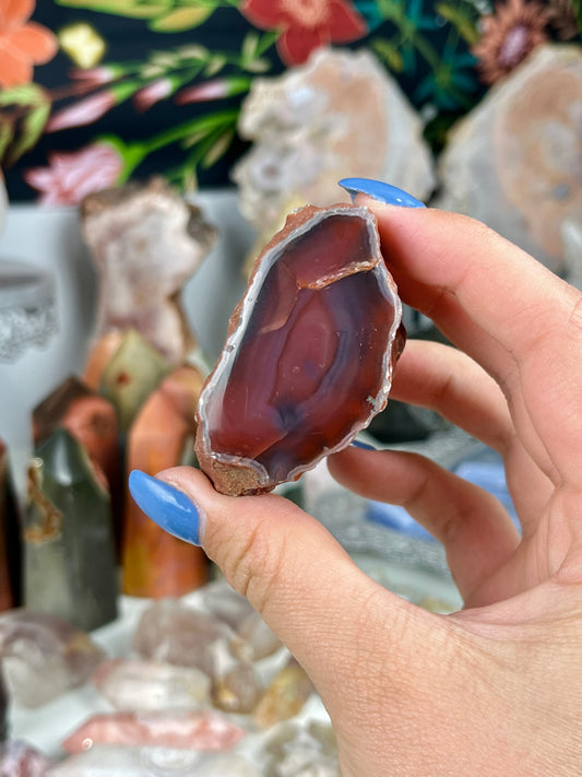 Red Sashe River Agate