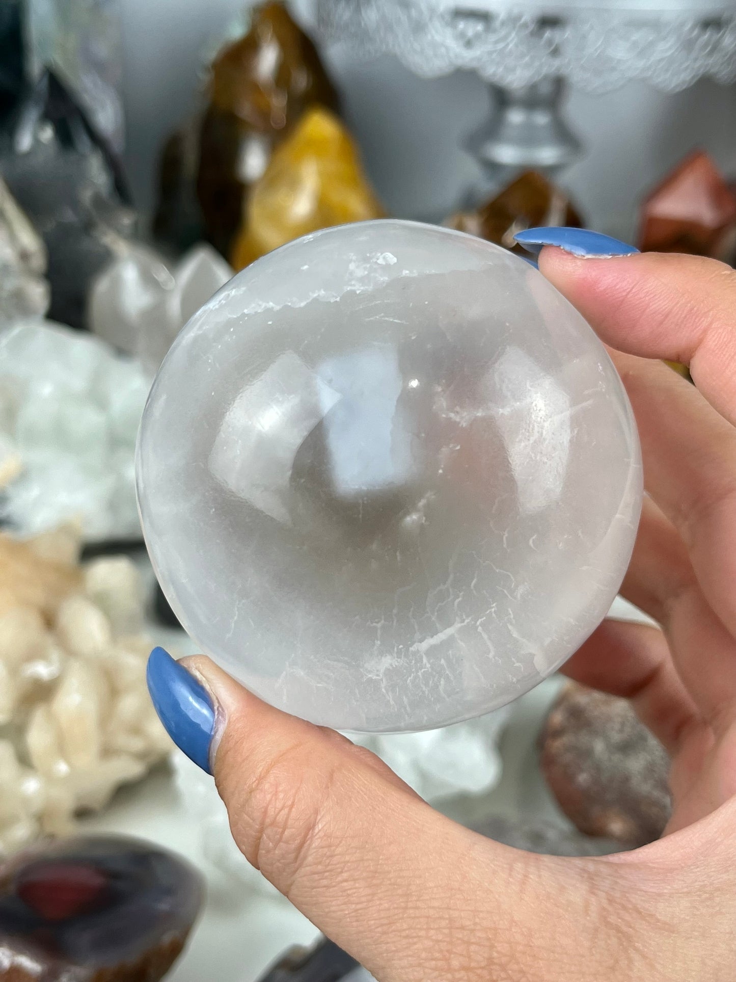 Selenite Sphere