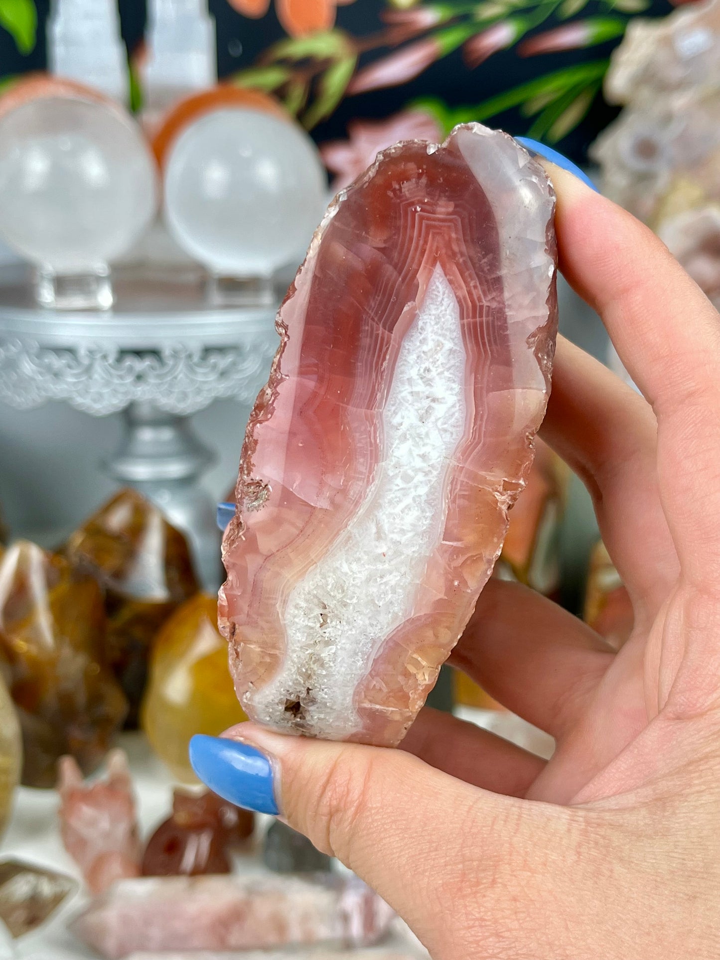 Red Sashe River Agate