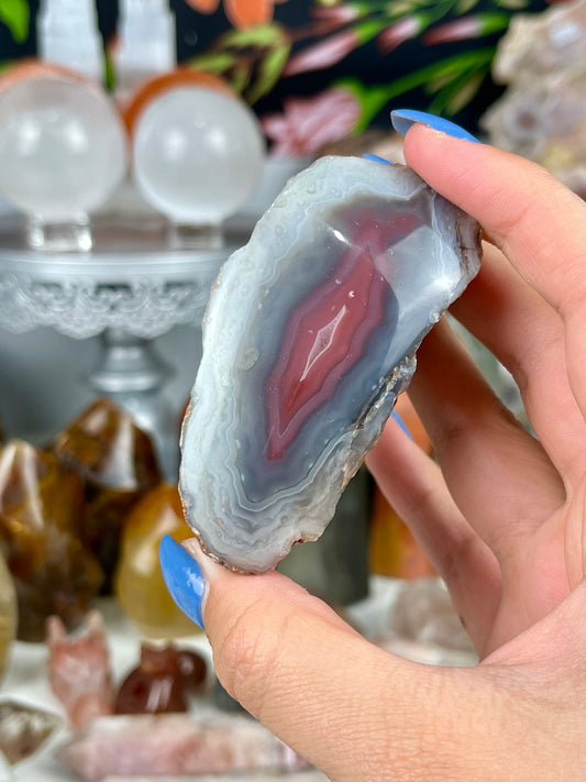 Red Sashe River Agate