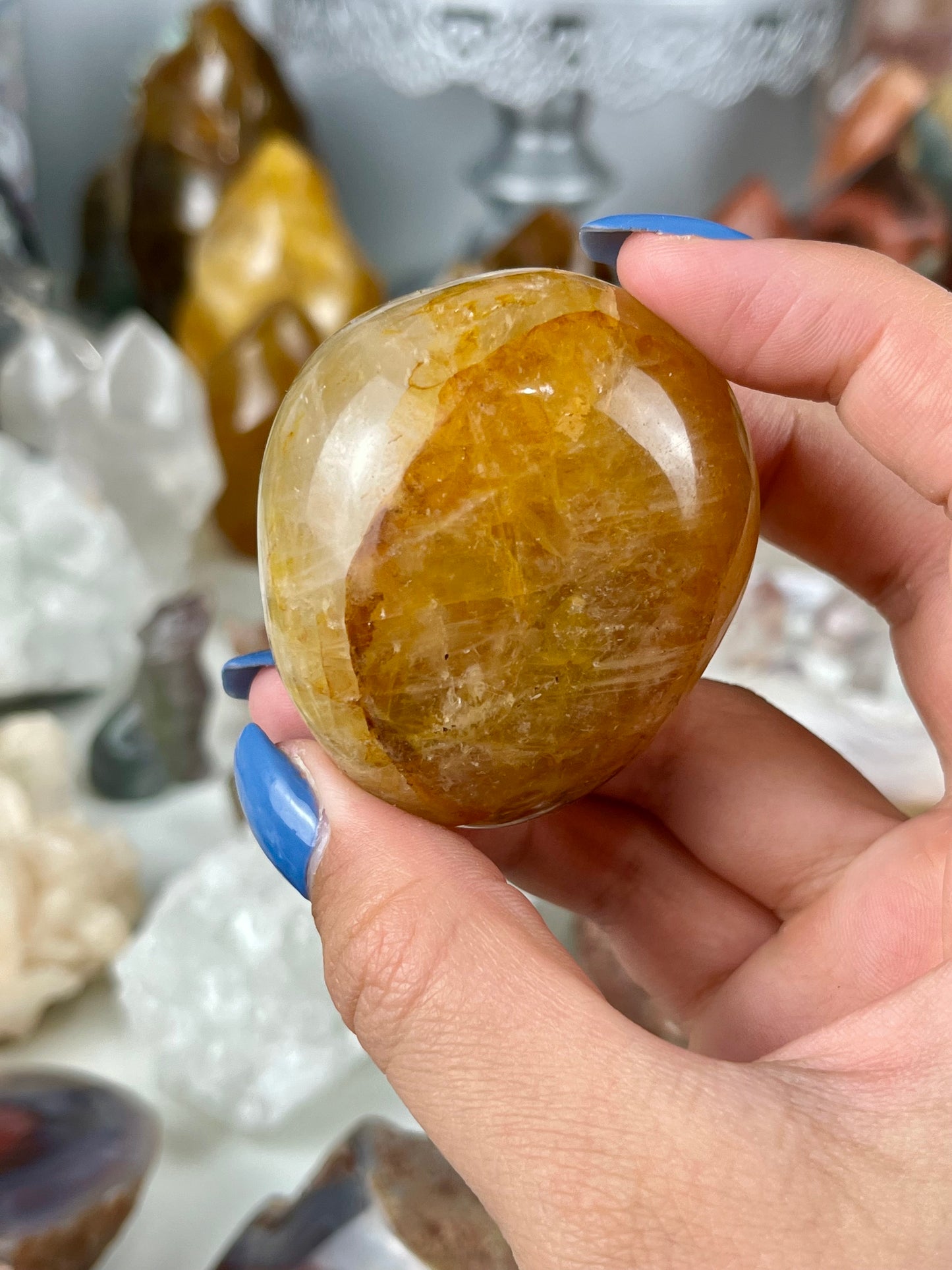 Golden Healer Palmstone