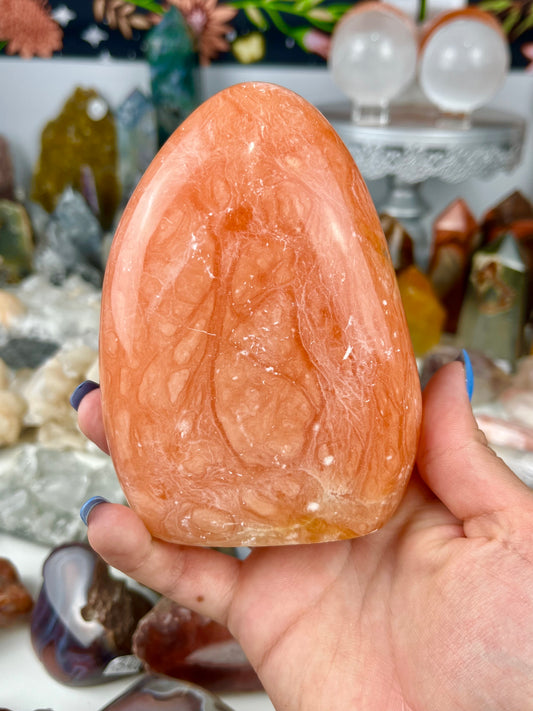 Orange Creamsicle Calcite Freeform