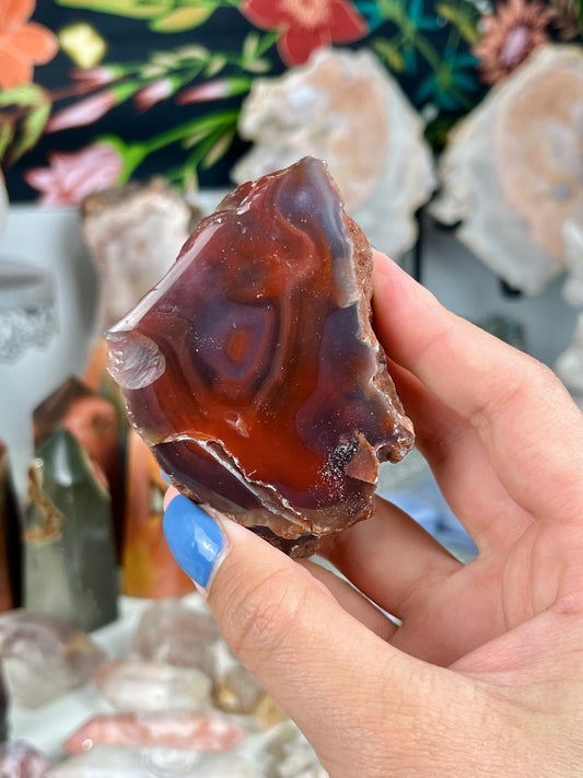 Red Sashe River Agate