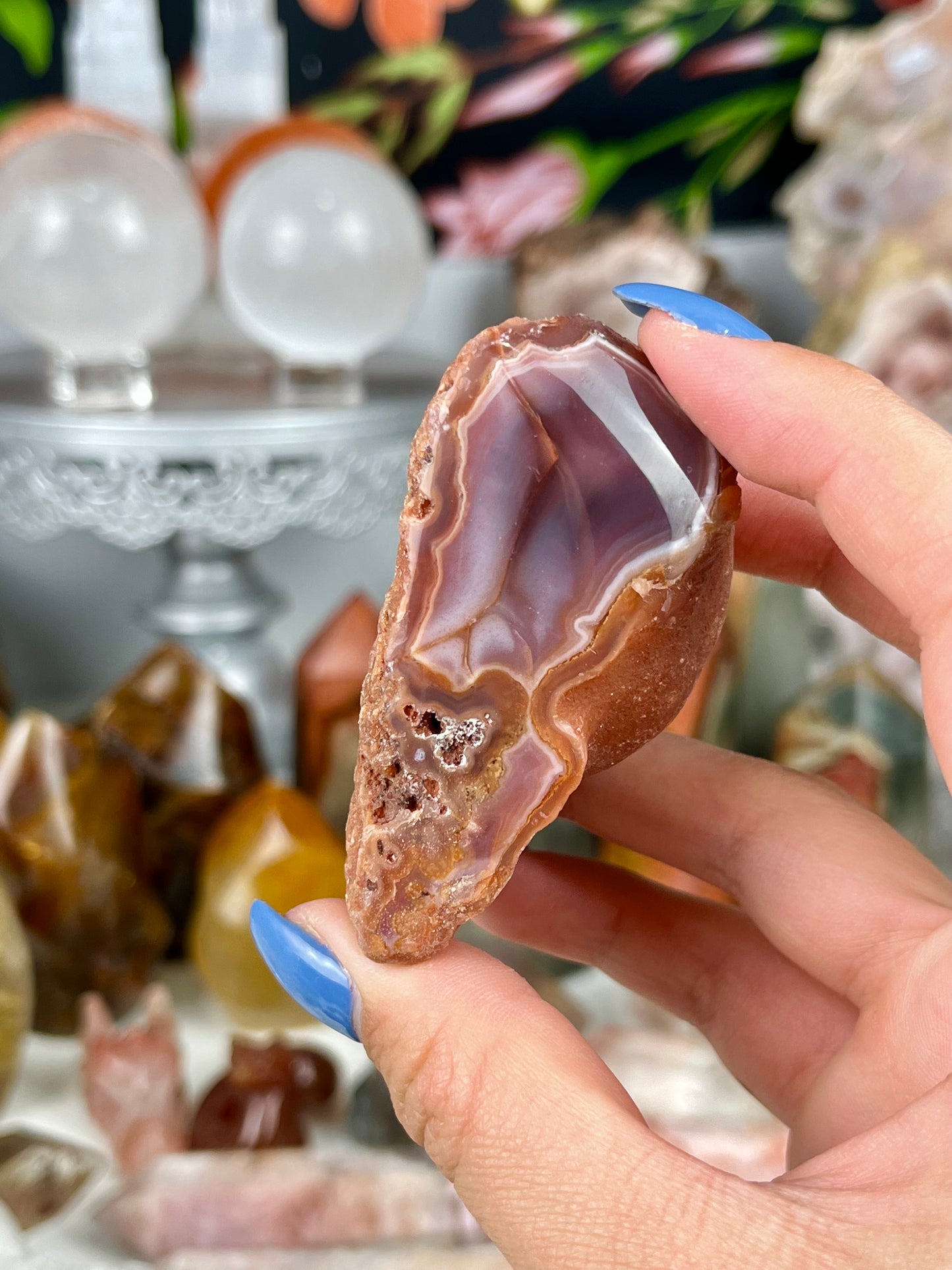 Red Sashe River Agate