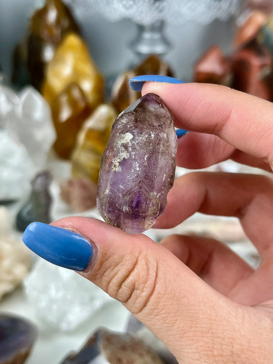 Smoky Amethyst Point