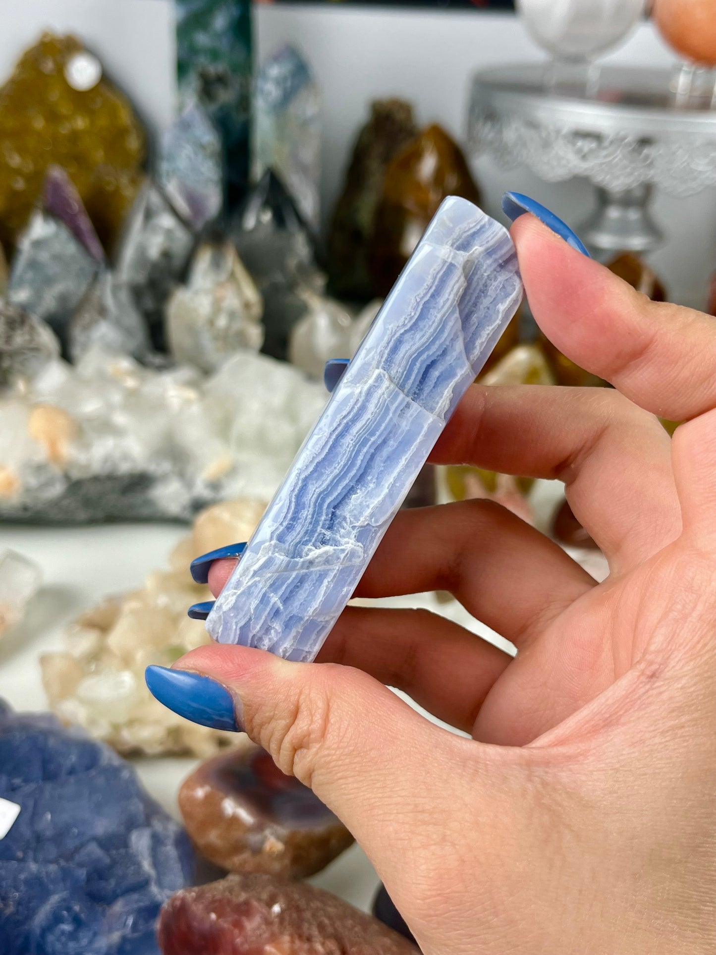 Blue Lace Agate Freeform