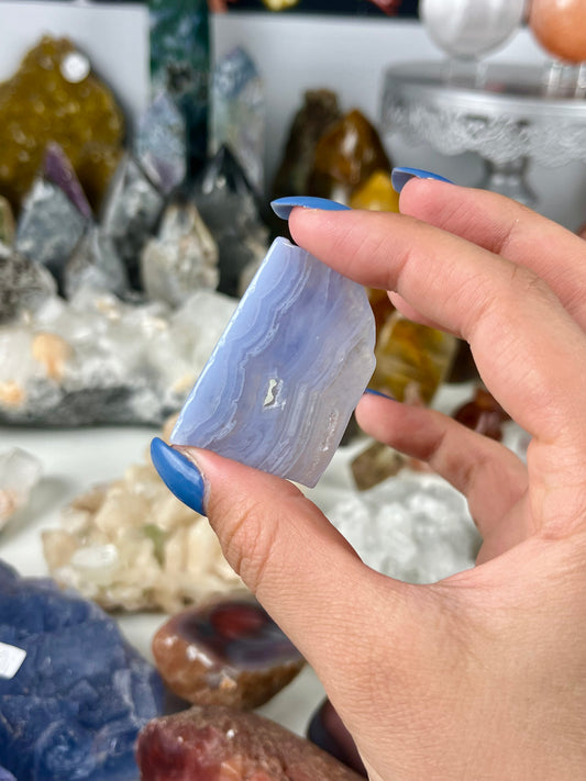 Blue Lace Agate Slab