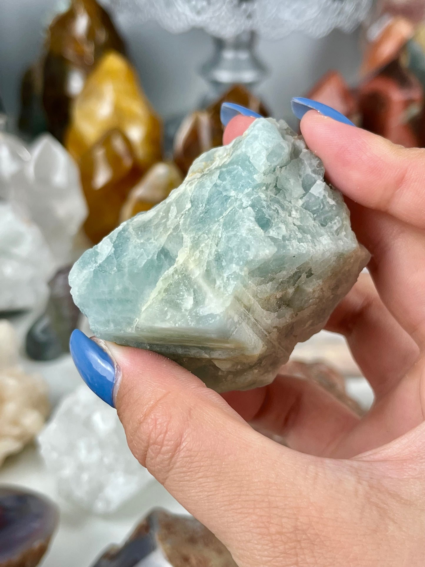 Raw Aquamarine