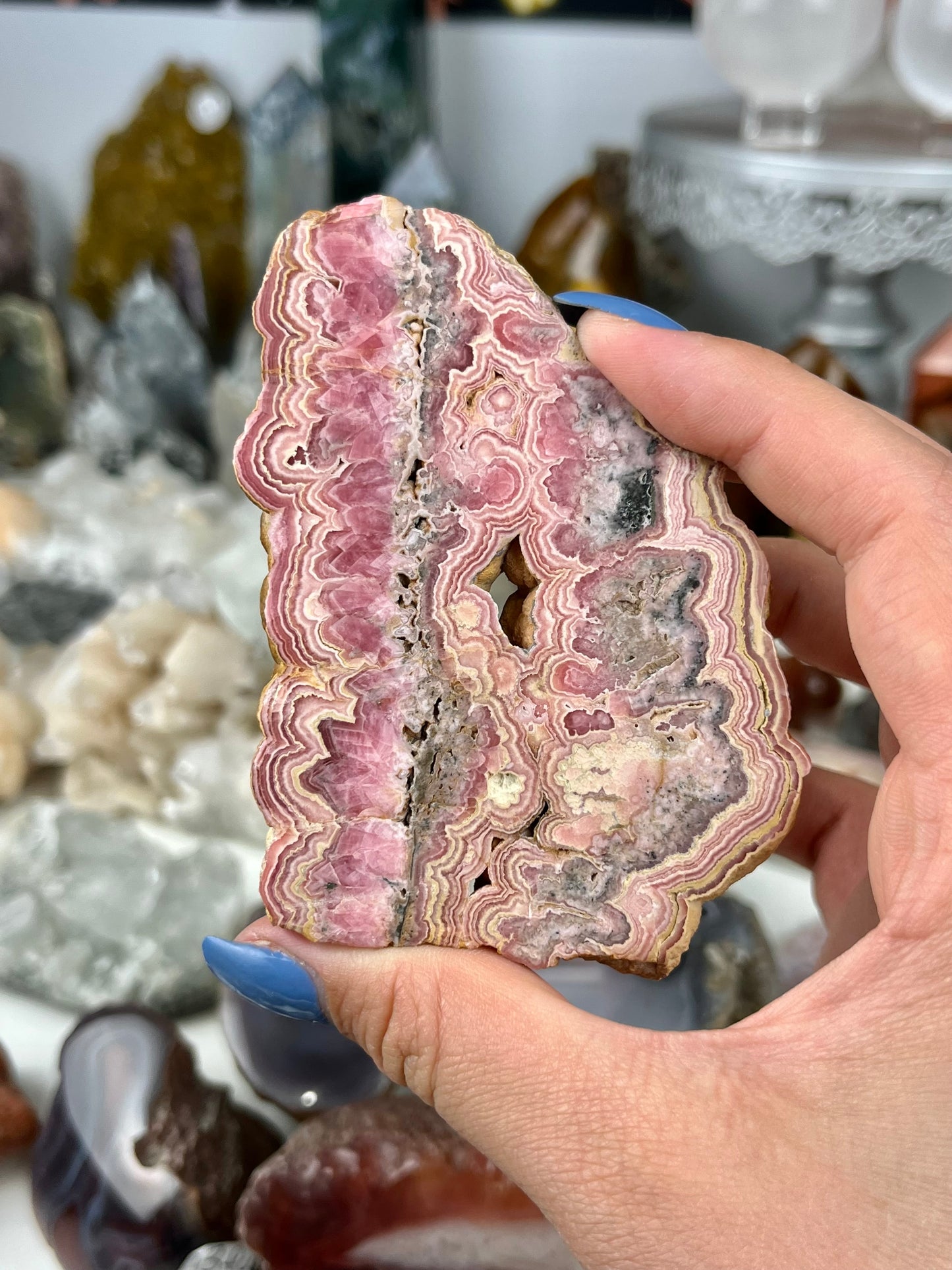 Rhodochrosite Slab