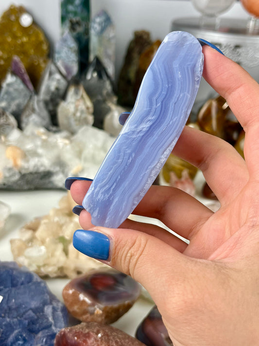 Blue Lace Agate Slab