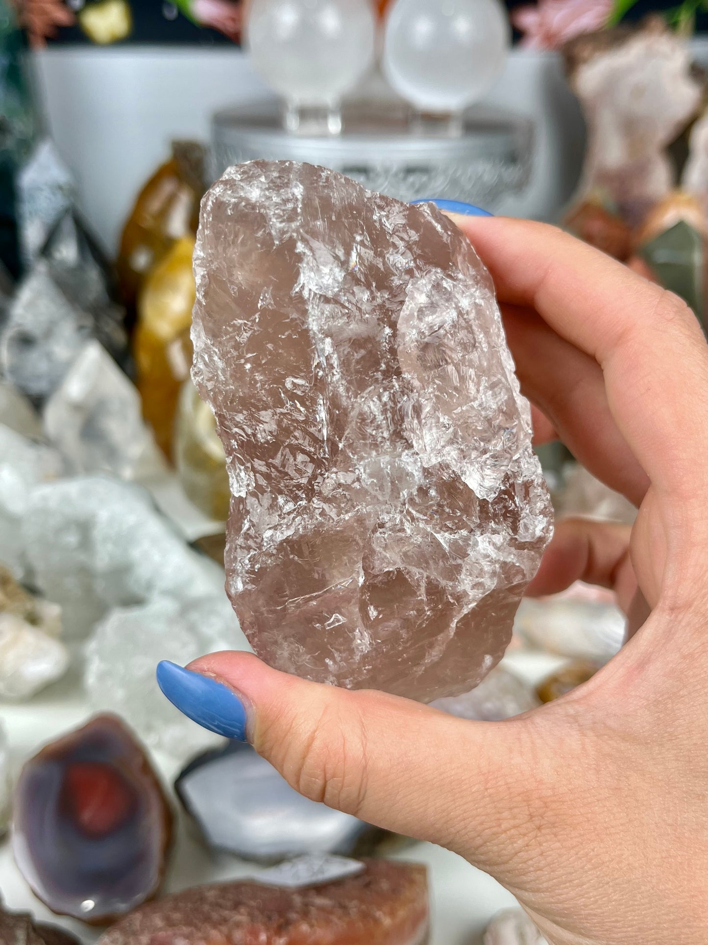 Raw Rose Quartz