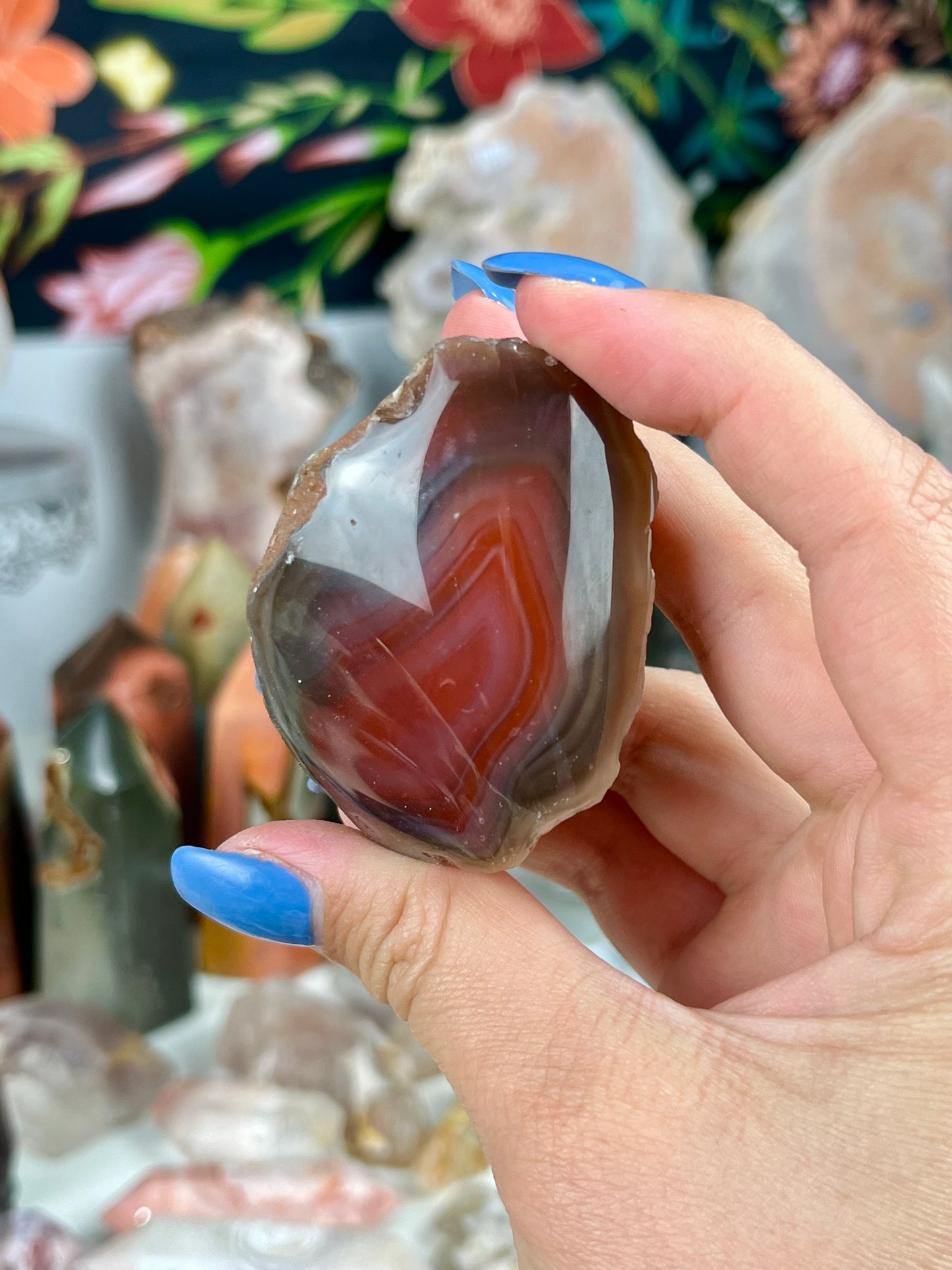 Red Sashe River Agate