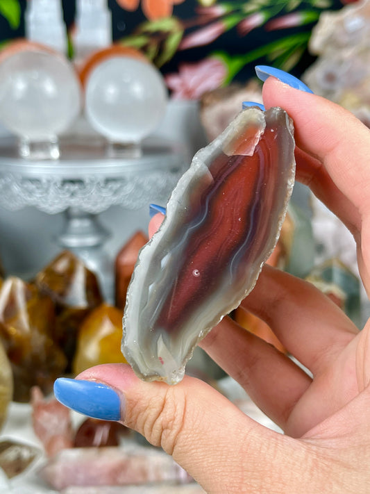 Red Sashe River Agate