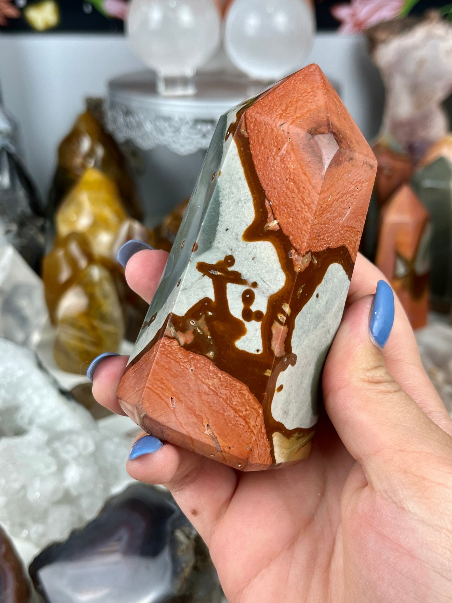 Polychrome Jasper Tower