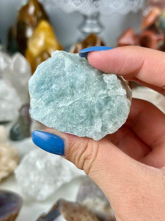 Raw Aquamarine