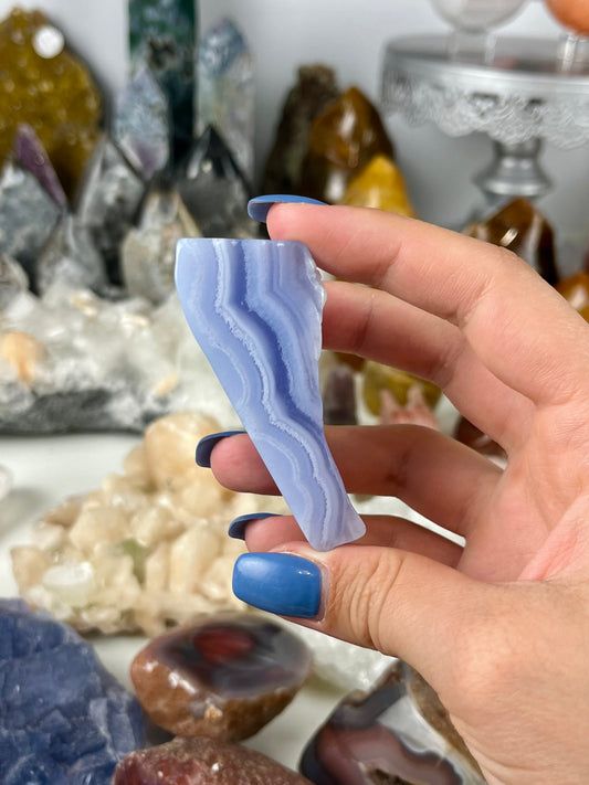 Blue Lace Agate Freeform