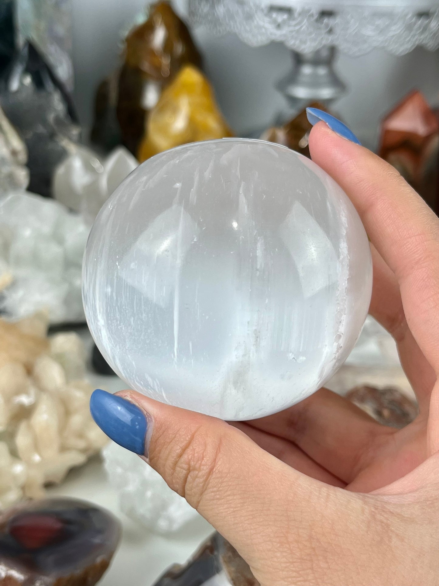 Selenite Sphere