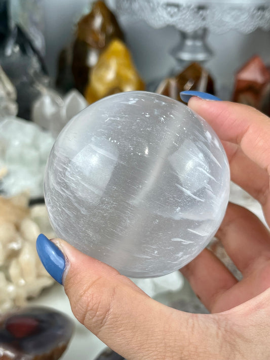 Selenite Sphere