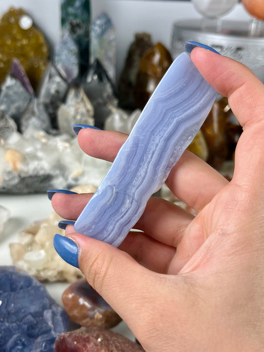 Blue Lace Agate Slab