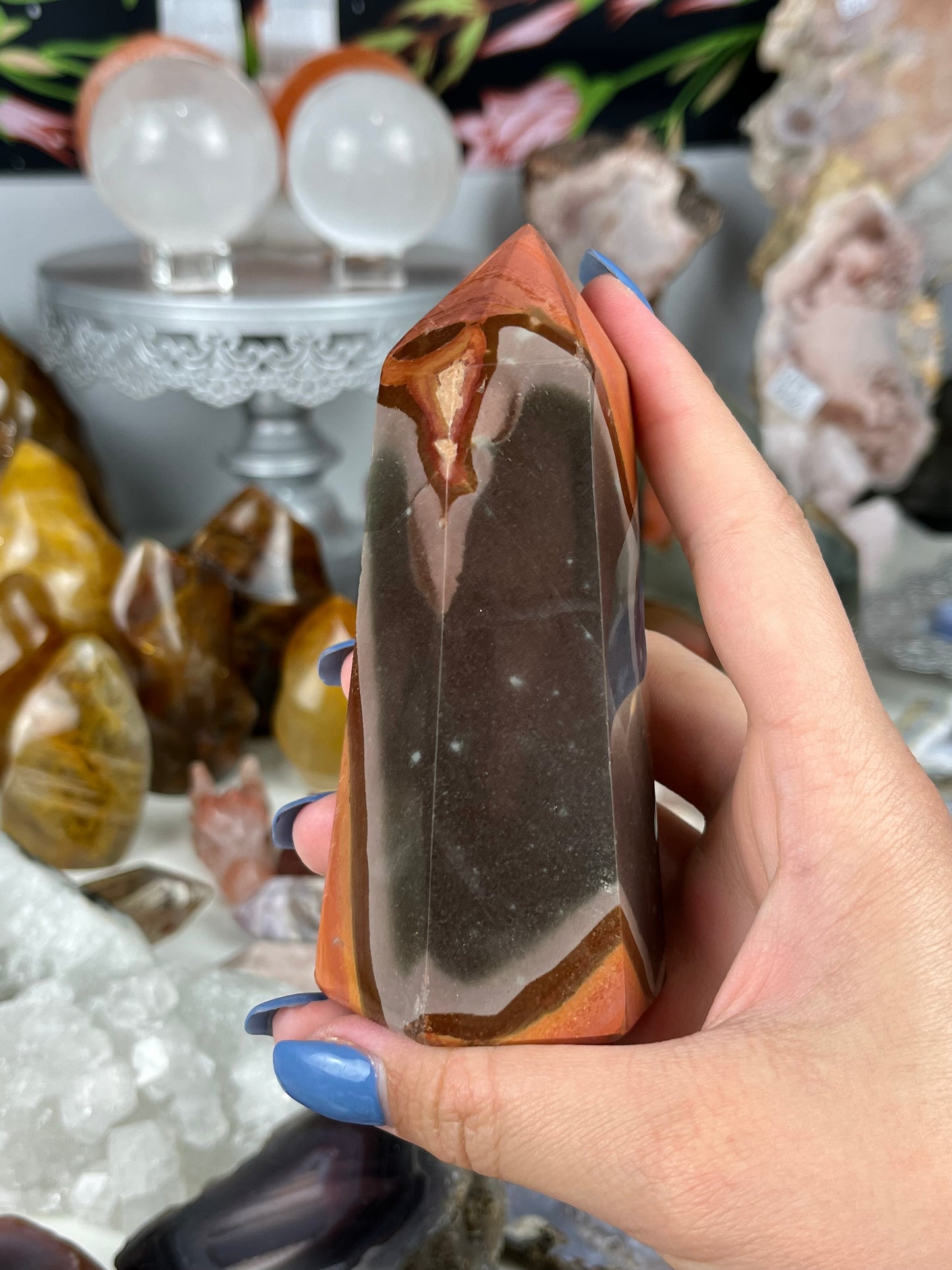 Polychrome Jasper Tower