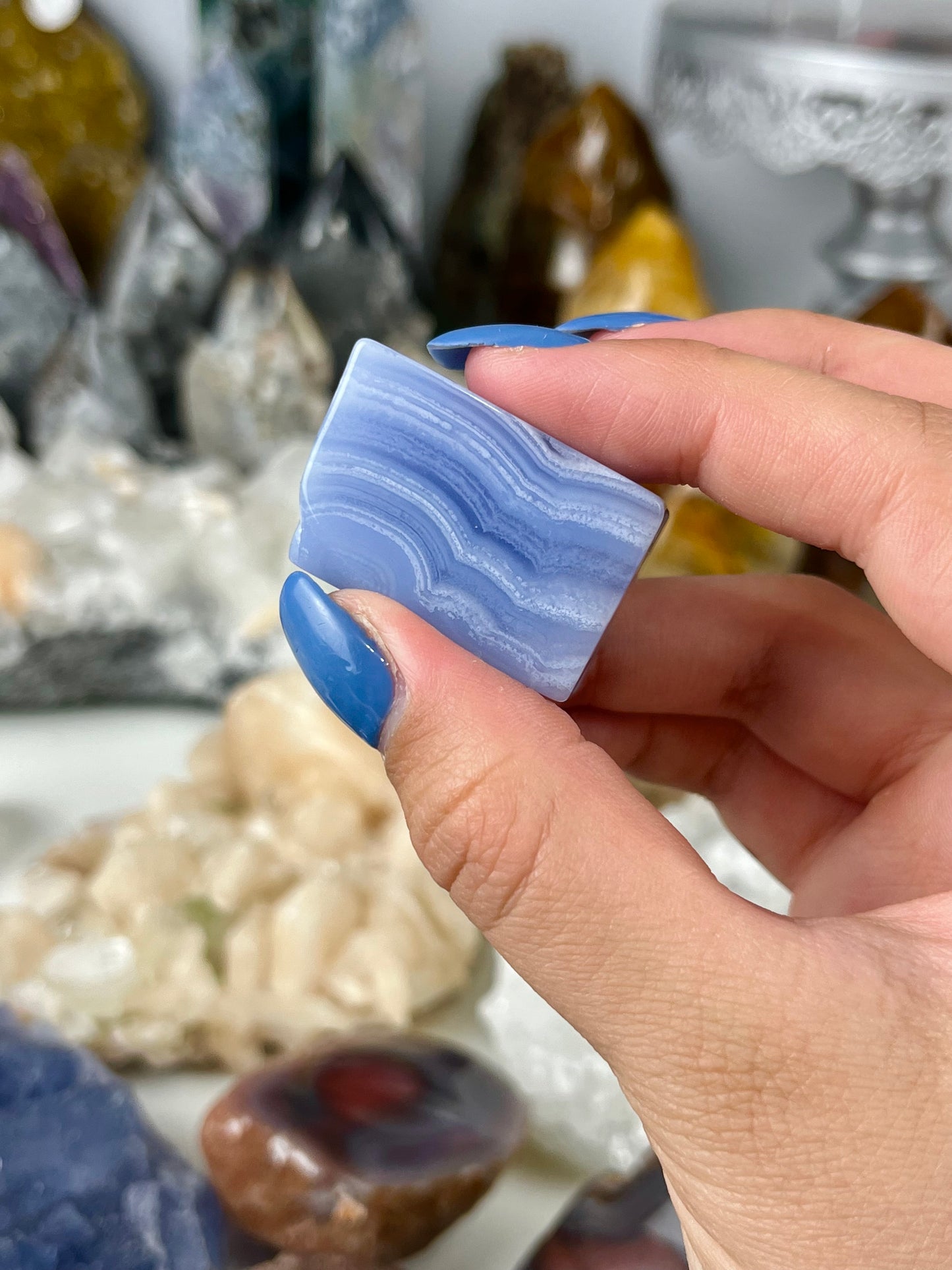 Blue Lace Agate Freeform