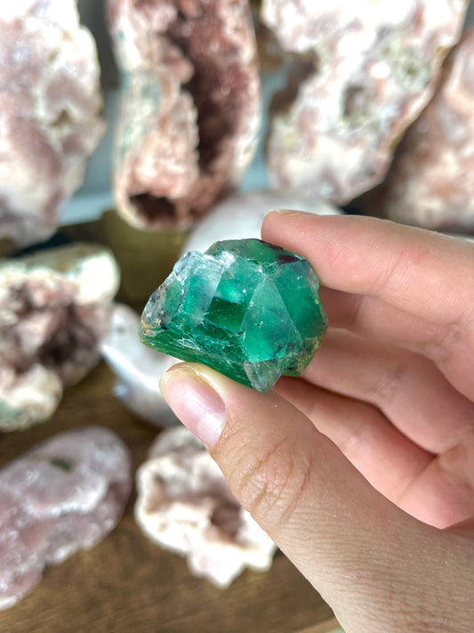 Green Fluorite Specimen