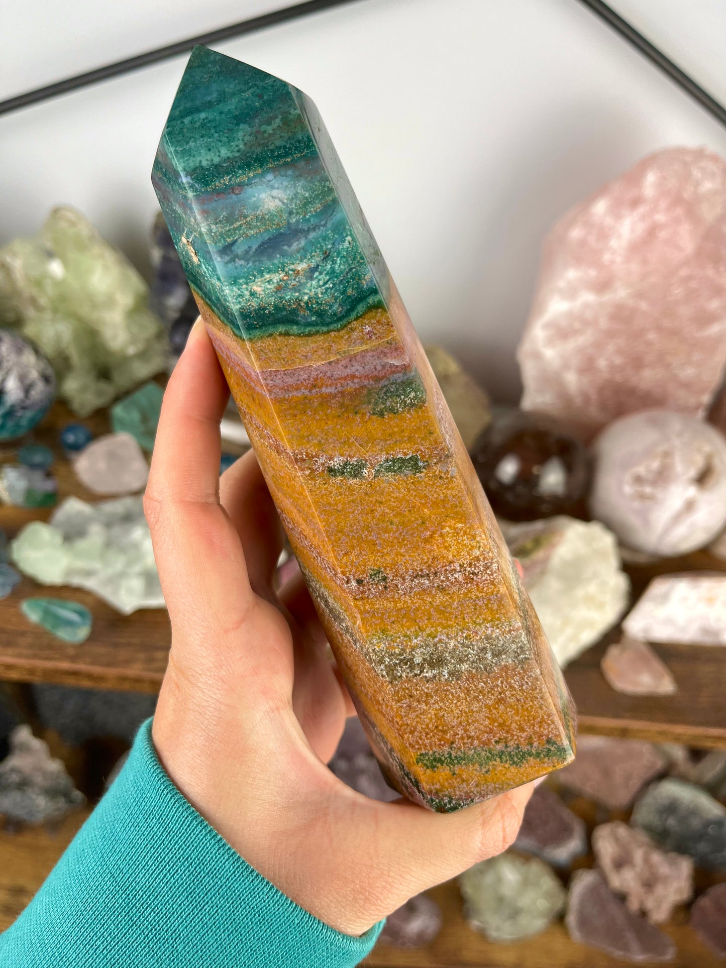 Boho Ocean Jasper Tower